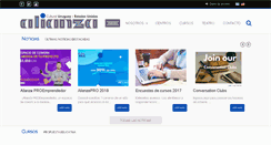 Desktop Screenshot of alianza.edu.uy