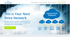 Desktop Screenshot of alianza.com